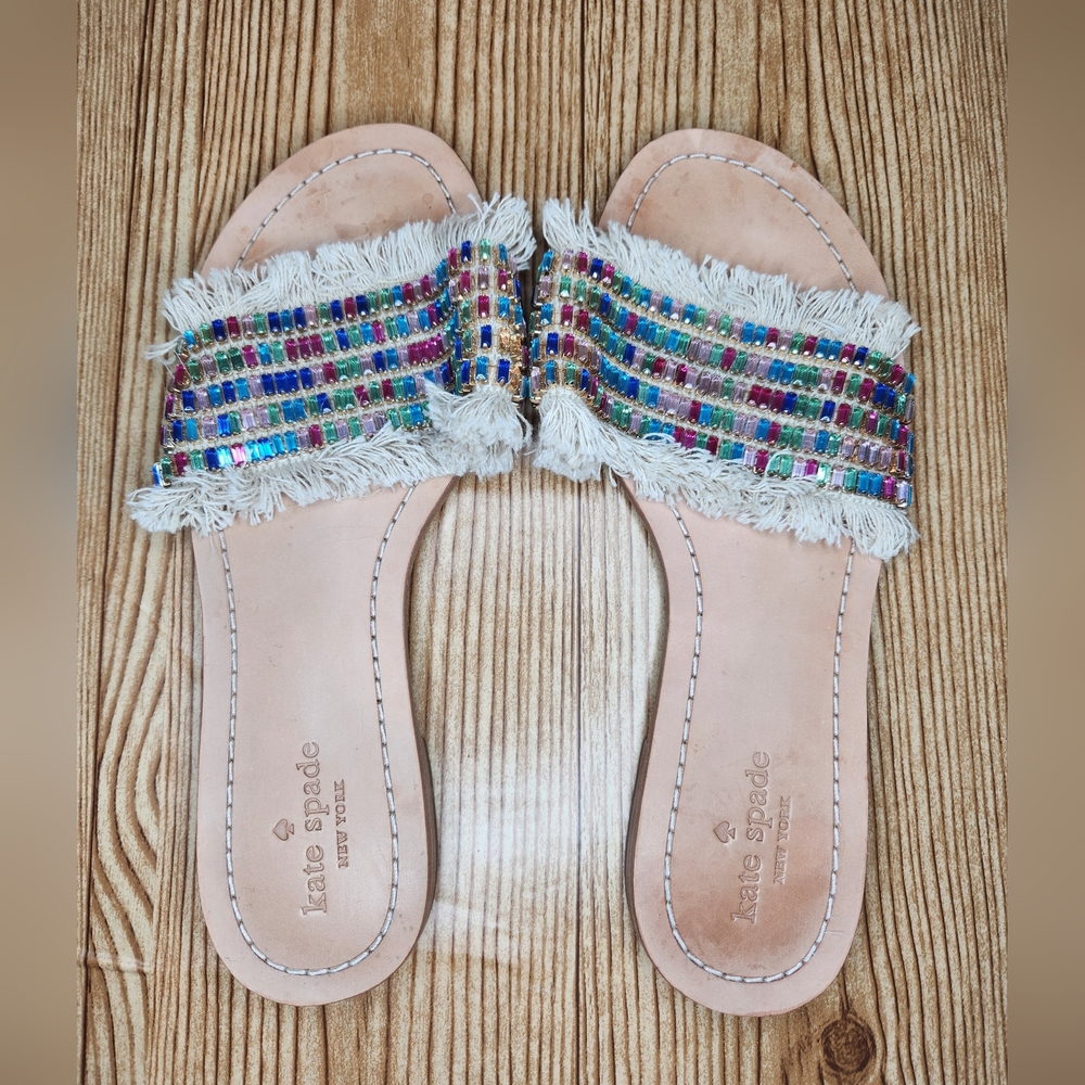 Kate Spade Solina Embellished Sandal Size 9
